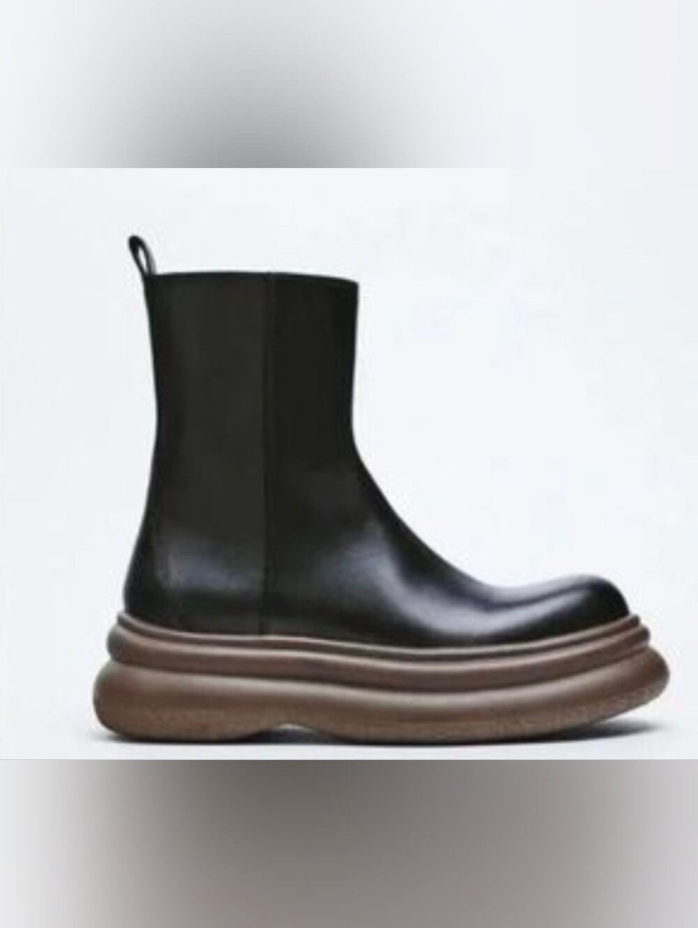 Zara Platform Chelsea Boots